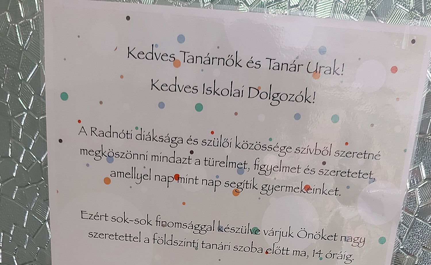 Pedagógusnap